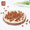 OLYCRAFT 120Pcs Round Natural Wood Beads WOOD-OC0001-84-LF-4