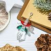 Angel Glass Pendant Decoration HJEW-TA00278-2