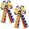 Polyester Big Bowknot FIND-WH0126-414B-1