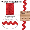 Wave Bending Fringe Trim OCOR-GF0004-42A-08-2