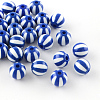 Strip Opaque Acrylic Beads X-SACR-R885-12mm-M-2