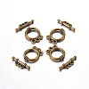 Tibetan Style Alloy Toggle Clasps LS-K0P3A071-2