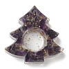 Natural Amethyst & Resin Candle Holder Molds DJEW-H012-03E-2