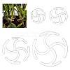 Acrylic Plant Supports FIND-WH0172-86B-1