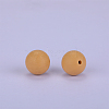 Round Silicone Focal Beads SI-JX0046A-115-2