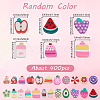 400Pcs 2 Styls Handmade Polymer Clay Beads CLAY-SP0001-16-2