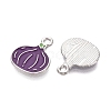 Alloy Enamel Pendants ENAM-Q003-03P-2