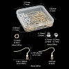 50Pcs 304 Stainless Steel Earring Hooks DIY-YW0006-79-3