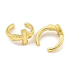 Brass Cuff Earrings EJEW-C104-136G-2