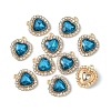 Alloy Rhinestone Charms ALRI-YW0001-01F-1