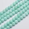 Natural Malaysia Jade Beads Strands G-A146-8mm-B07-1