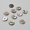 2-Hole Shell Buttons BUTT-WH0030-71F-1