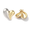 Rack Plated Brass Studs Earring EJEW-Z043-03GP-2