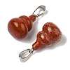 Natural Red Jasper Pendants G-B127-03P-20-2