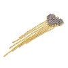 Brass Rhinestone Pendants KK-I715-15G-01-2