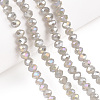 Electroplate Glass Beads Strands LS-EGLA-A034-J6mm-B09-4