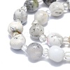 Natural White African Opal Beads Strands G-F715-067-3