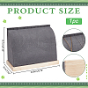 PU Imitation Leather Necklace Stands NDIS-WH0006-19B-2