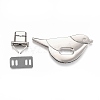 Alloy Bag Twist Lock Clasps FIND-H209-05P-2