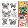 Custom PVC Plastic Clear Stamps DIY-WH0618-0157-1