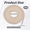 Round Waxed Cord Shoelace String OCOR-WH20007-225C-02-2