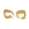 304 Stainless Steel Hoop Earrings for Women EJEW-B054-19G-04-2