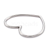 Non-Tarnish 304 Stainless Steel Linking Rings STAS-M291-07B-P-3