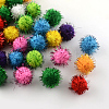 Handmade DIY Doll Craft Pom Pom Yarn X-AJEW-R046-1.0cm-M-1