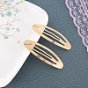 Alloy Snap Hair Clips PW-WGA742D-06-1