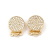 Brass Micro Pave Clear Cubic Zirconia Box Clasps KK-L255-02G-06-1