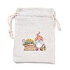 Christmas Cotton Cloth Storage Pouches ABAG-M004-02N-1