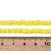 Frosted Opaque Glass Beads Strands GLAA-N017-4mm-13-2