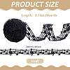 Hollow Lace Embossing Ribbon OCOR-WH0046-02-2
