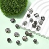 20Pcs 2 Styles Natural Fluorescent Syenite Rock(Glow under UV Light) Beads G-YW0002-81-4