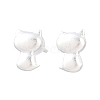 925 Sterling Silver Stud Earrings EJEW-C176-01B-MS-3