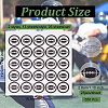 Olycraft 26 Sheets 2 Styles PVC Plastic Waterproof Stickers DIY-OC0004-24B-2