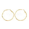 304 Stainless Steel Hoop Earrings EJEW-S250-01B-G-4