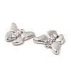 Rack Plating Alloy Rhinestone Charms FIND-G044-22P-3