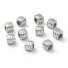 Tarnish Resistant 304 Stainless Steel European Beads STAS-H145-01W-P-2