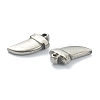 Non-Tarnish 304 Stainless Steel Charms STAS-P279-08P-3