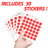 Self-Adhesive Paper Decorative Stickers DIY-WH0565-001-3