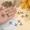 100Pcs Tibetan Style Alloy Pendants FIND-CA0010-59AB-3