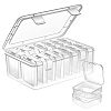 Rectangle PP Plastic Bead Organizer Storage Boxes PW-WG49079-01-1