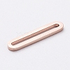 PVD Vacuum Plating 304 Stainless Steel Linking Rings for Jewelry Making LS-STAS-G215-20RG-2