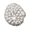 Brass Crystal Rhinestone Cup Chains OCOR-XCP0002-76-2