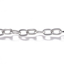 304 Stainless Steel Chain CHS-G017-10P-0.8mm
