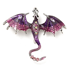 Dragon Enamel Pins JEWB-Q031-08AS-03