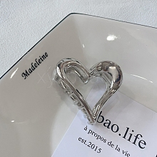 Heart Shape Alloy Claw Hair Clips PW-WG46616-01