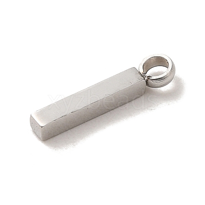 Non-Tarnish 304 Stainless Steel Charms STAS-L022-260P-1