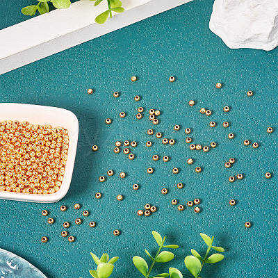 Rack Plating Brass Beads KK-TA0001-88G-03-1